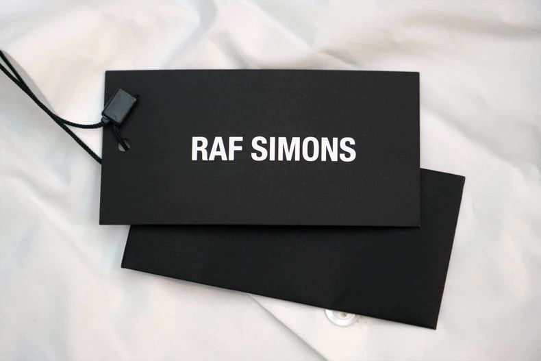 Raf Simons Raf Simons 2020SS sticker shirt Size US M / EU 48-50 / 2 - 7 Thumbnail