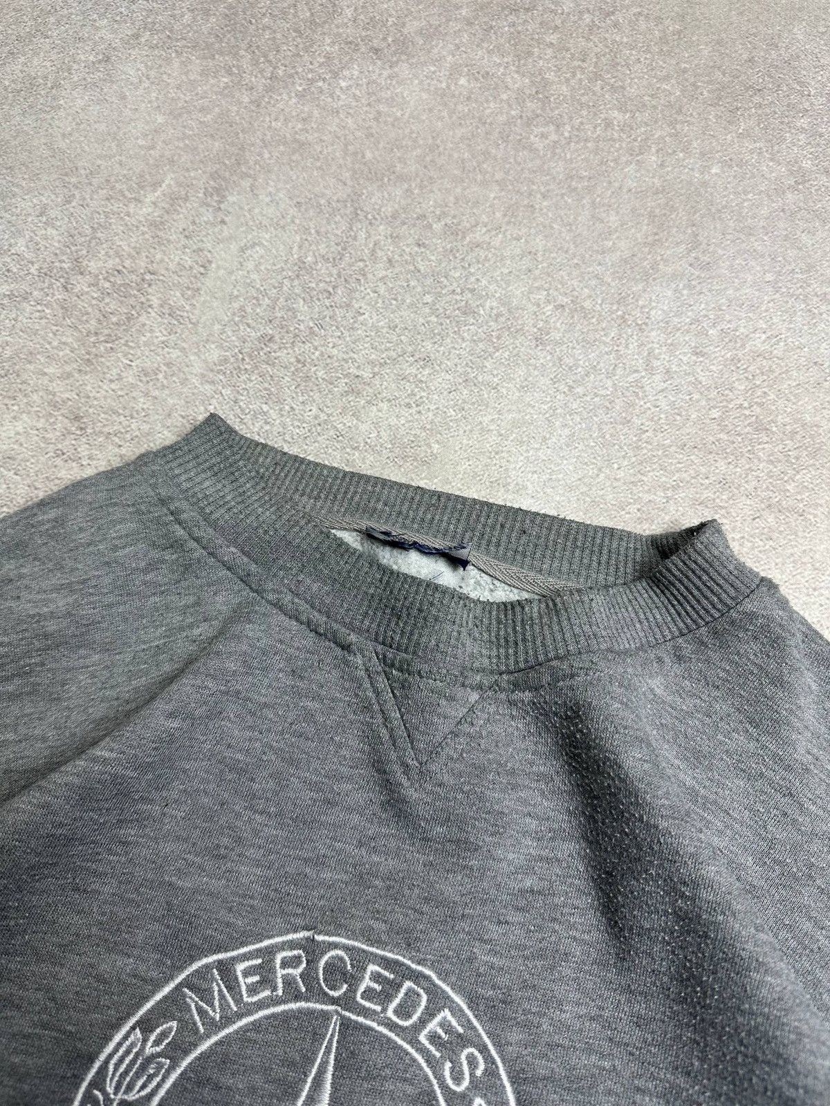 Mercedes-Benz × Palace Vintage Mercedes Benz AMG Retro Boxy Embroidery Sweatshirt Size US XL / EU 56 / 4 - 4 Thumbnail