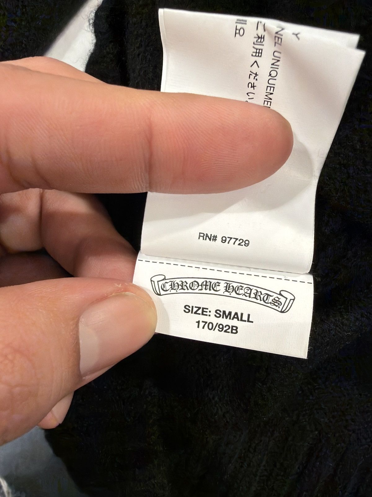 Chrome Hearts Chrome Hearts Vintage Black Cardigan Size US S / EU 44-46 / 1 - 8 Thumbnail