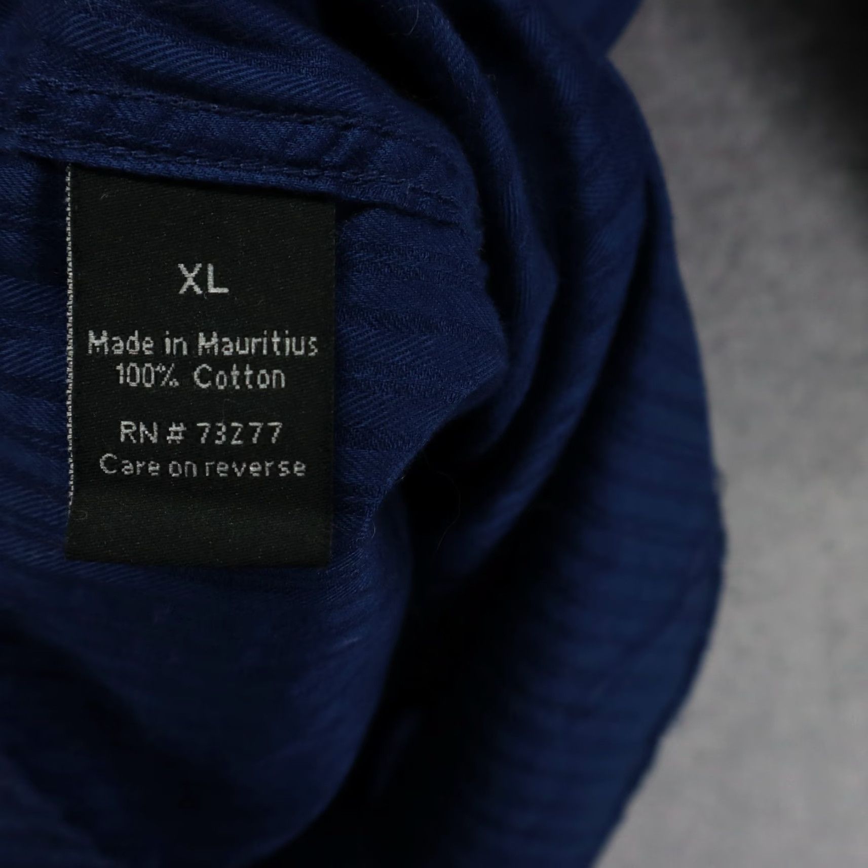 Vintage Apt 9 Shirt Mens XL Business Casual Dress Button-Up Blue Striped Long Sleeve Size US XL / EU 56 / 4 - 4 Thumbnail
