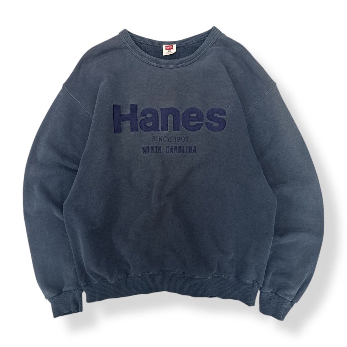 Vintage Y2K Hanes North California Faded Blue Sweatshirt