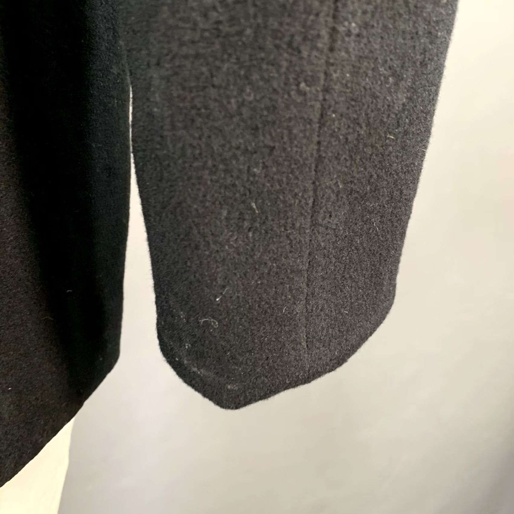 Yohji Yamamoto YOHJI YAMAMOTO Black Wool Sport Coat XL Peak Lapel Men Size US XL / EU 56 / 4 - 7 Thumbnail