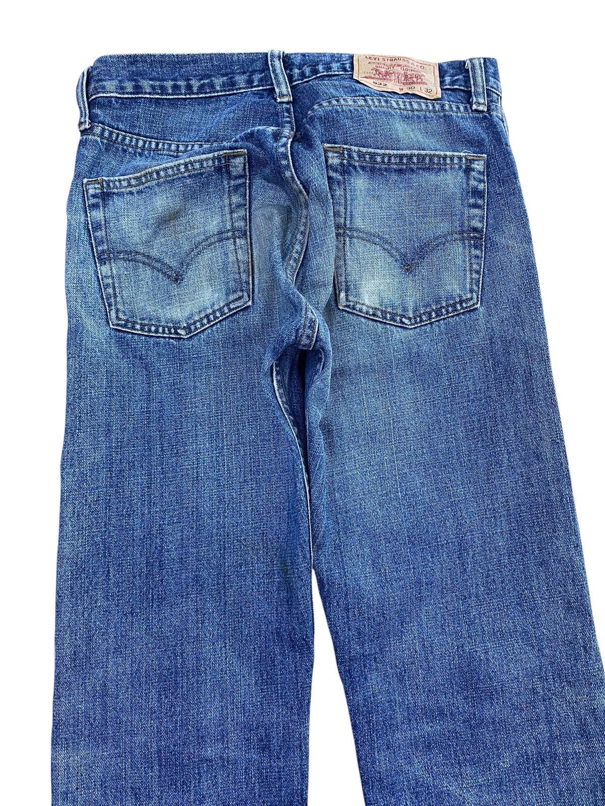 Levi's Levi’s Faded Wash Whiskers Style Straight Cut Jeans Size US 28 / EU 44 - 4 Thumbnail