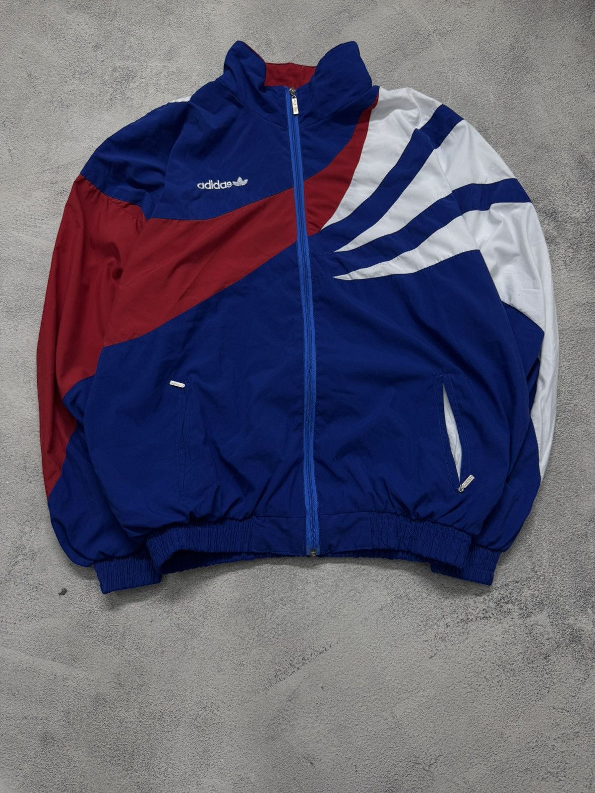 Adidas Vintage Y2k Adidas 💙 Nylon Logo Jacket 90’s Size US XL / EU 56 / 4 - 7 Thumbnail