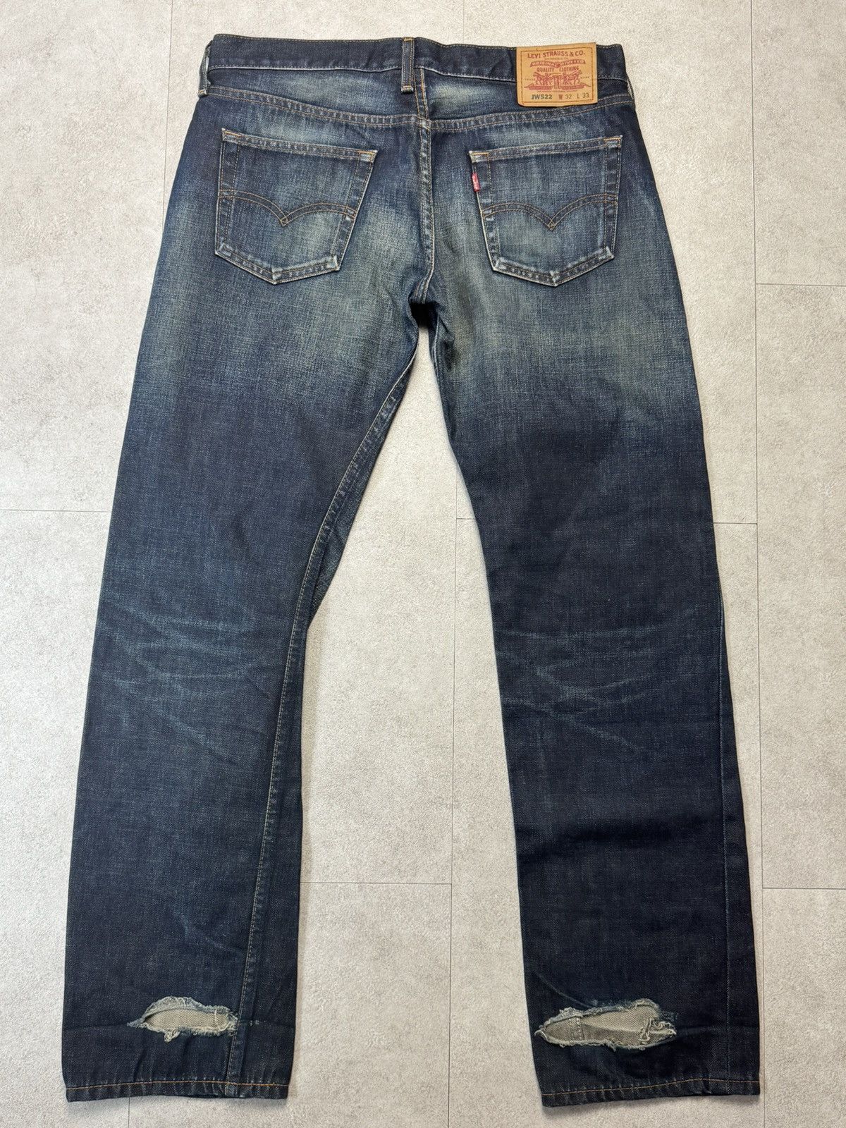 Junya Watanabe Man x Levis from A/W 2002 Embroidered “L”