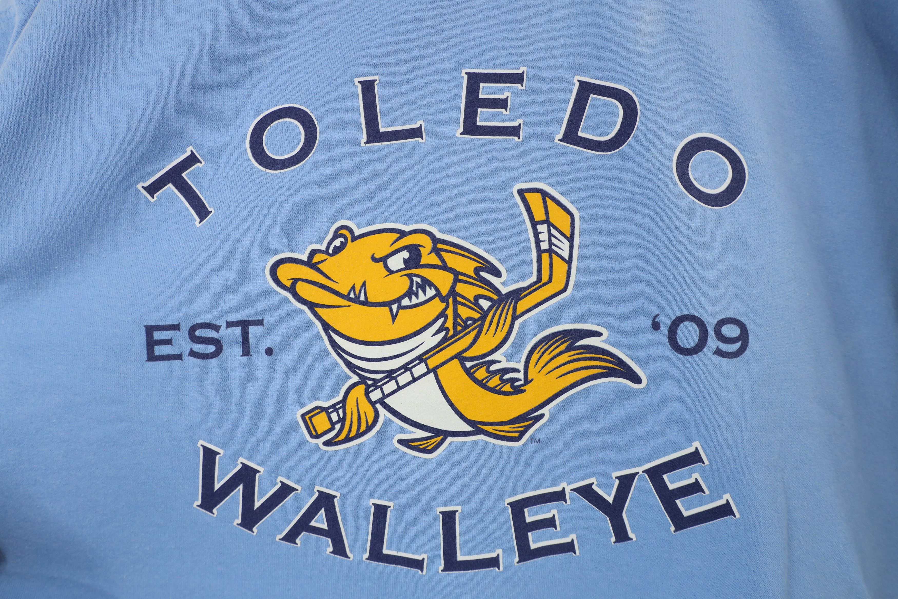 Vintage Vintage Spell Out Toledo Walleye Hockey Crewneck Sweatshirt Size US M / EU 48-50 / 2 - 4 Thumbnail