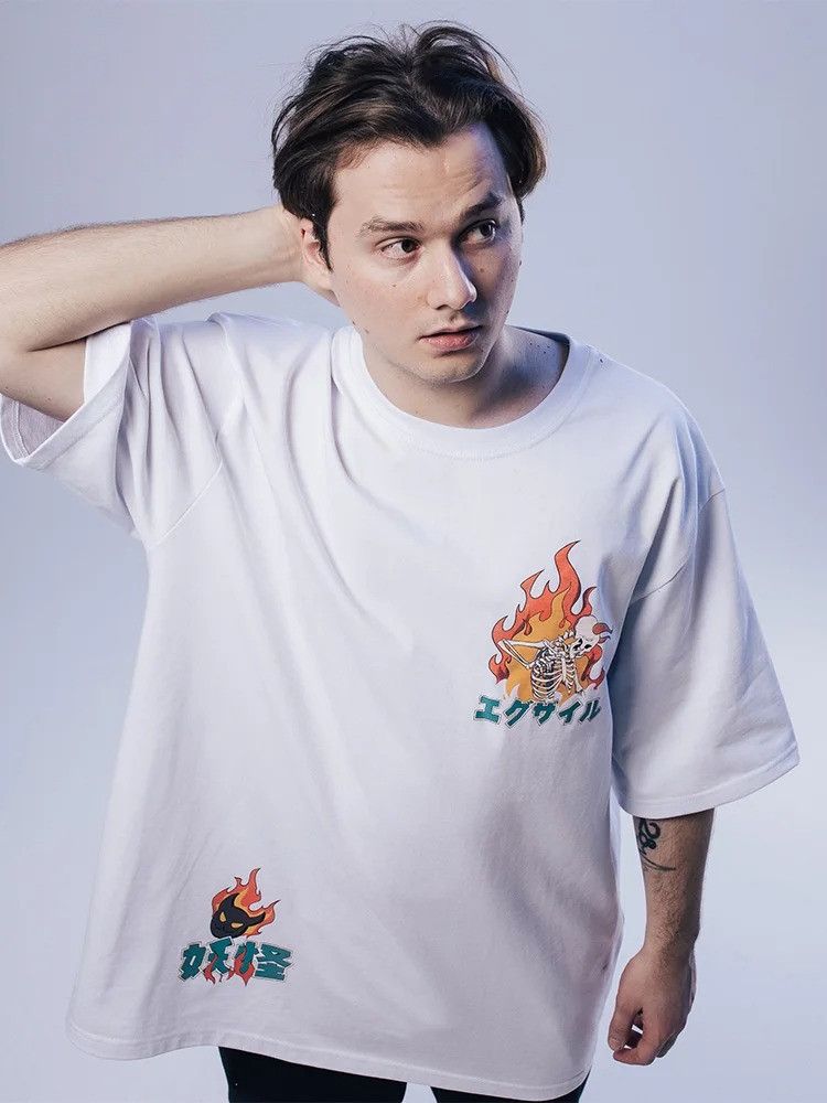 Other Aesthetic Oversized Anime T-Shirt Size US L / EU 52-54 / 3 - 3 Thumbnail