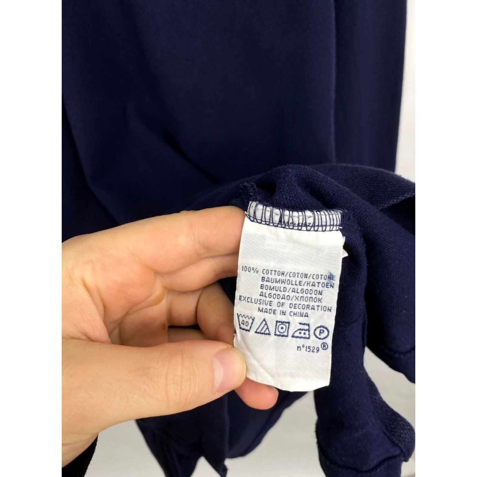 Ralph Lauren VINTAGE Ralph Lauren Mens L Dark Blue 90s Polo New York Long Sleeve size Size US L / EU 52-54 / 3 - 7 Thumbnail