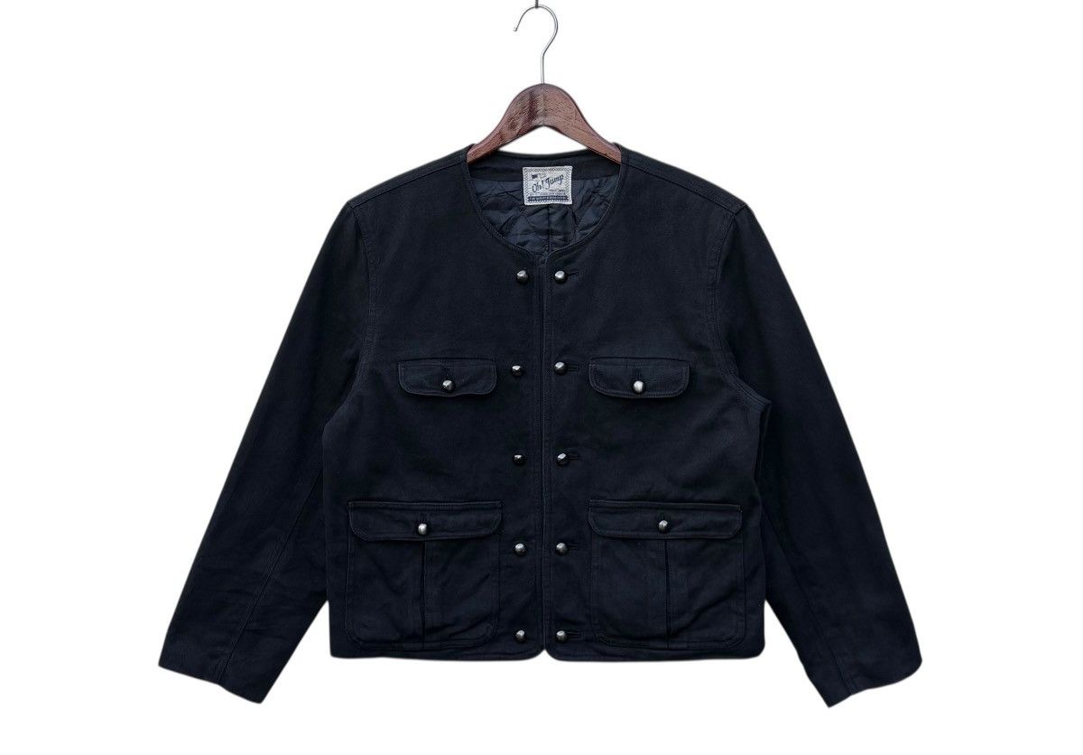 Designer Oh Jump Black Japan Tweed Jacket Size M / US 6-8 / IT 42-44 - 1 Thumbnail