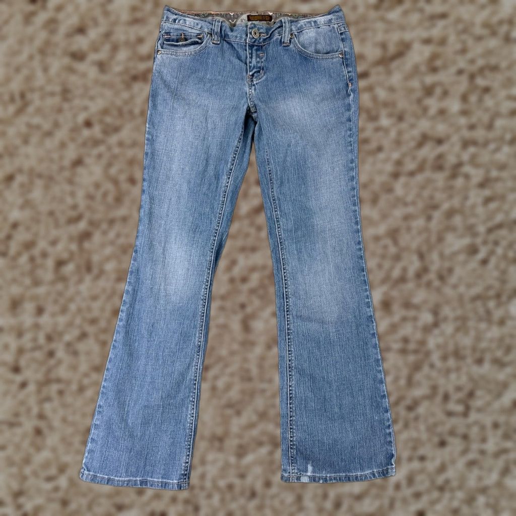Zana Di Womens Jeans Bootcut Light Wash Denim 29in Inseam Regular Fit 30 Waist American Vintage 2010s Styles Women