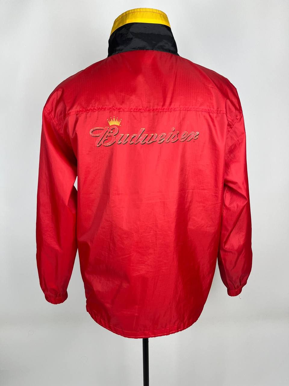 Budweiser × Vintage Manchester United Budweiser Offical Beer Red Jacket (0575) Size US L / EU 52-54 / 3 - 3 Thumbnail