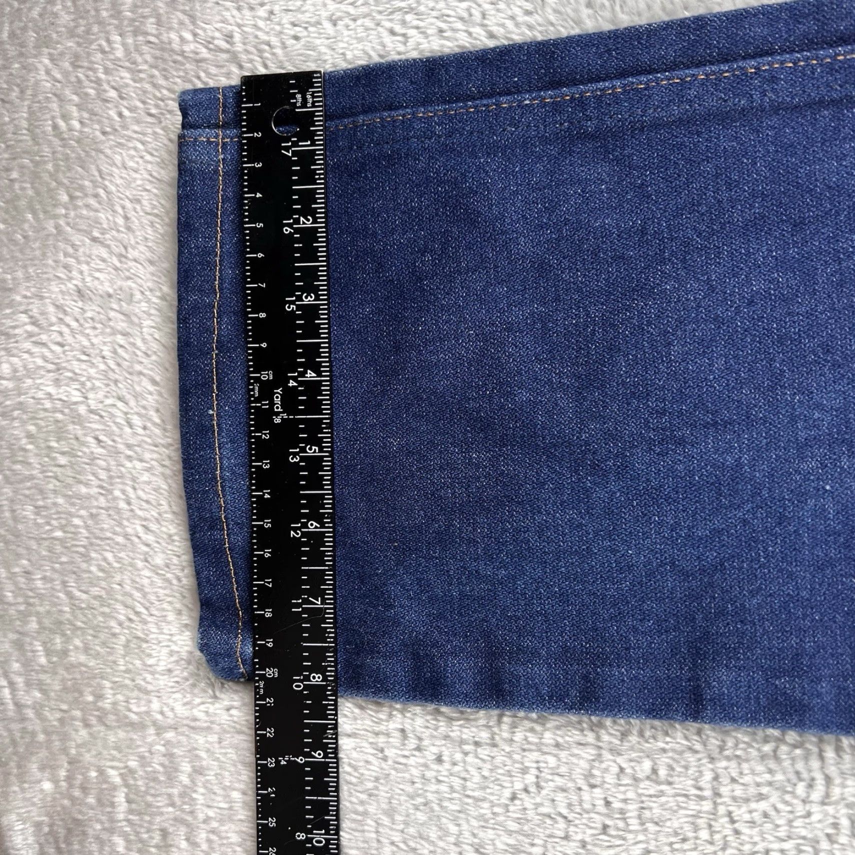 Wrangler VINTAGE Wrangler 936DEN Cowboy Cut Jeans 29x30 Slim Blue Denim 5-Pocket Mens Wrangler Cowboy Cut Size US 29 - 7 Thumbnail