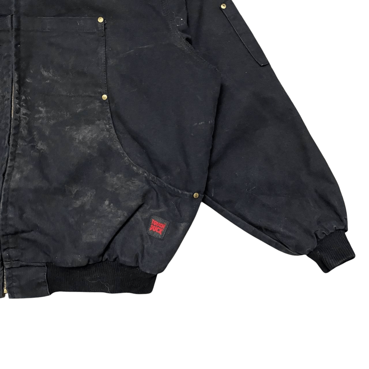 Vintage Vintage Tough Duck Canvas Workwear Jacket Size US XL / EU 56 / 4 - 4 Thumbnail