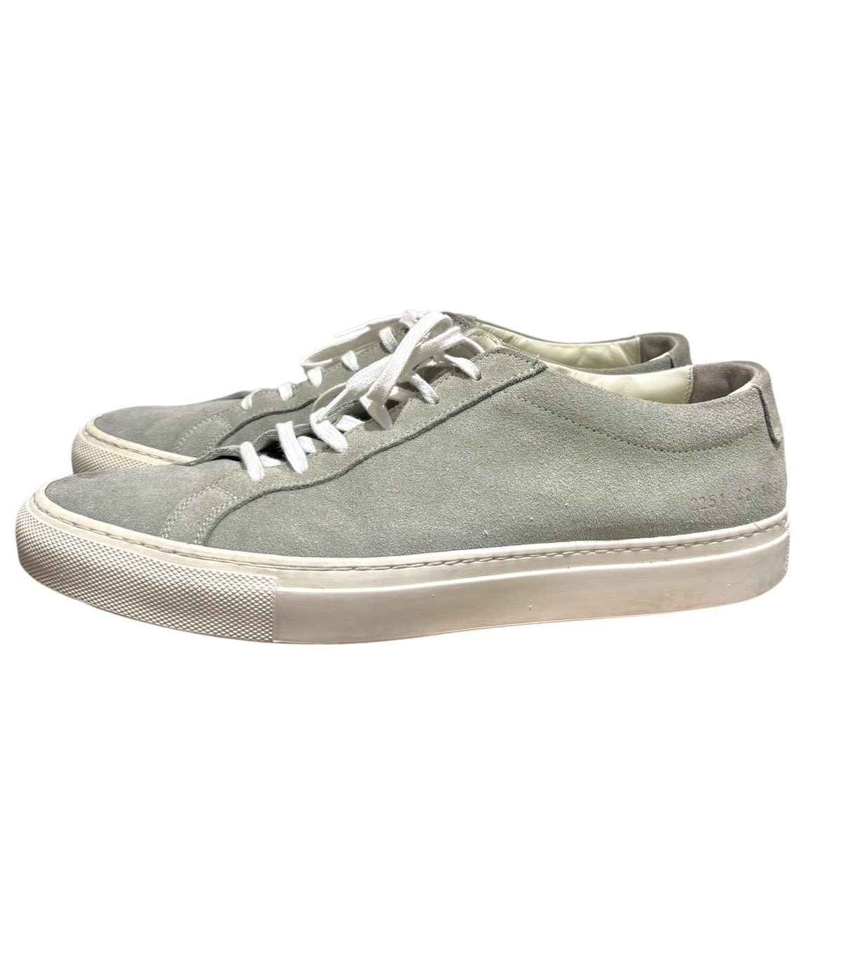 Common Projects Common Projects Green Contrast Achilles Sneakers Size US 9 / EU 42 - 2 Thumbnail