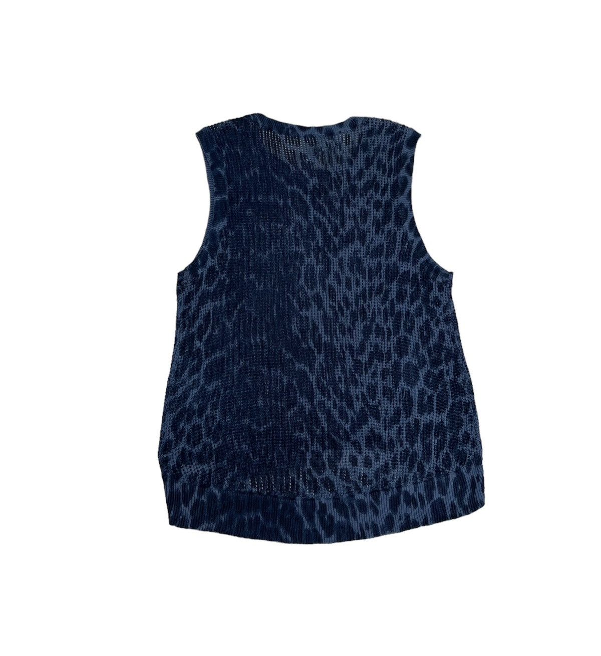 Allsaints × If Six Was Nine × Japanese Brand Mesh Knitwear Vest Crochet Allsaints Avant Garde Size US M / EU 48-50 / 2 - 3 Thumbnail