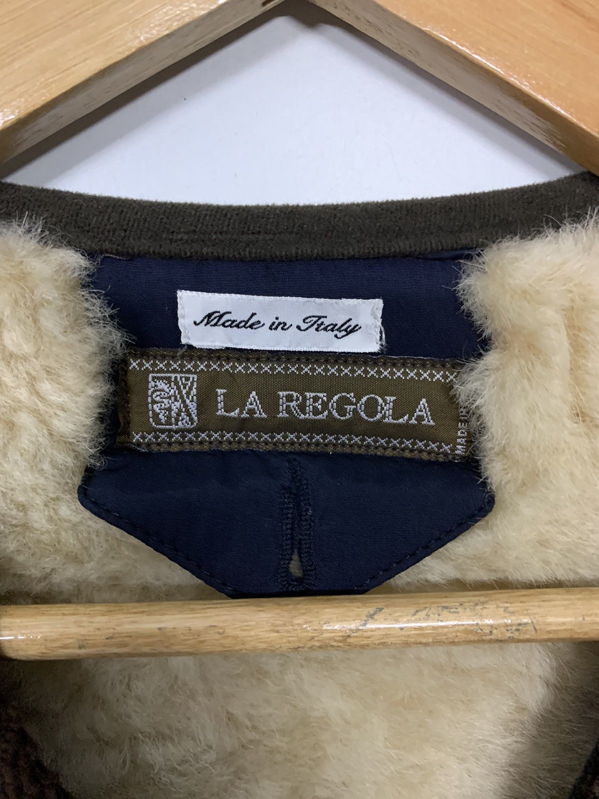 Leather × Vintage Vintage 90's La Regola Leather Vests Made In Italy Size US L / EU 52-54 / 3 - 5 Thumbnail