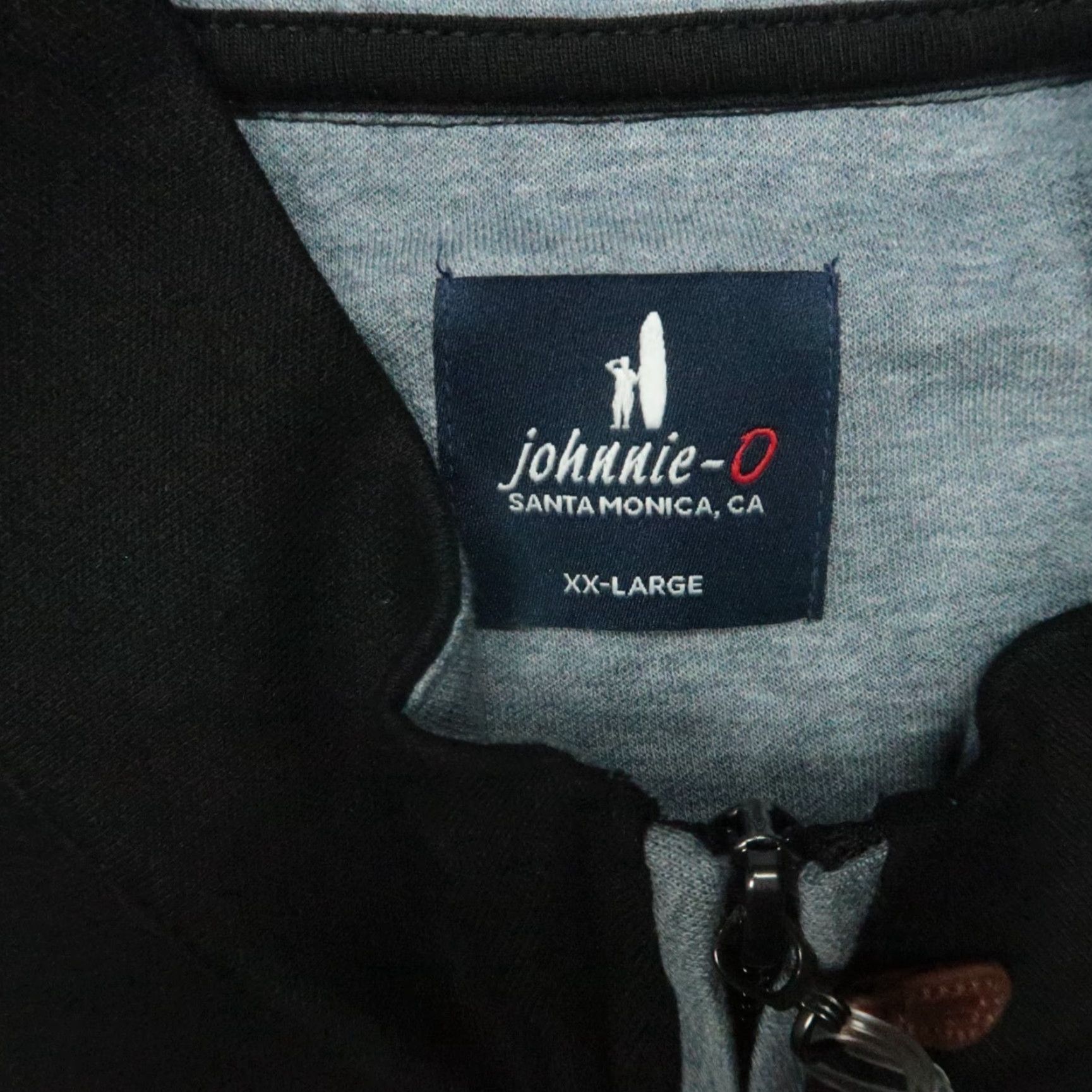 johnnie-O Johnnie O Pullover Men XXL Black Sully Performance Quarter Zip Lightweight NWT Size US XXL / EU 58 / 5 - 3 Thumbnail