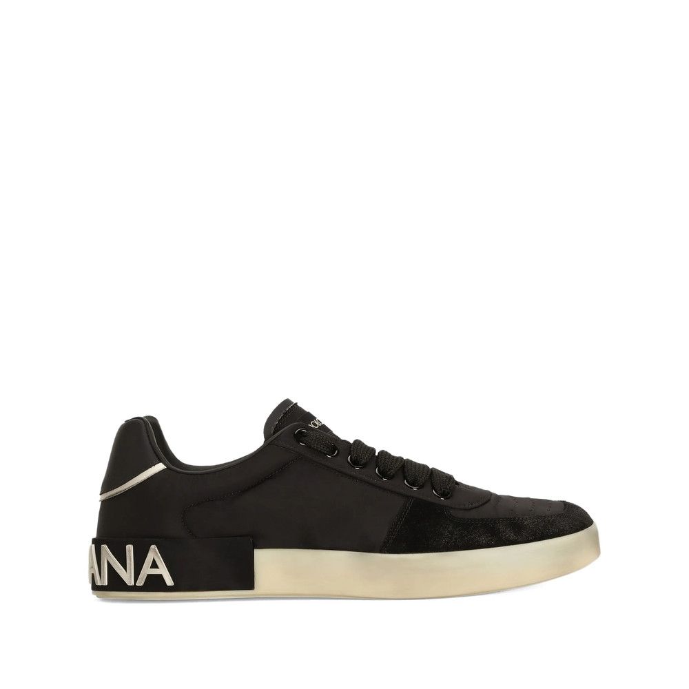 Dolce & Gabbana Dolce & Gabbana BLACK Trainers - Low-Tops Size US 13 / EU 46 - 1 Thumbnail