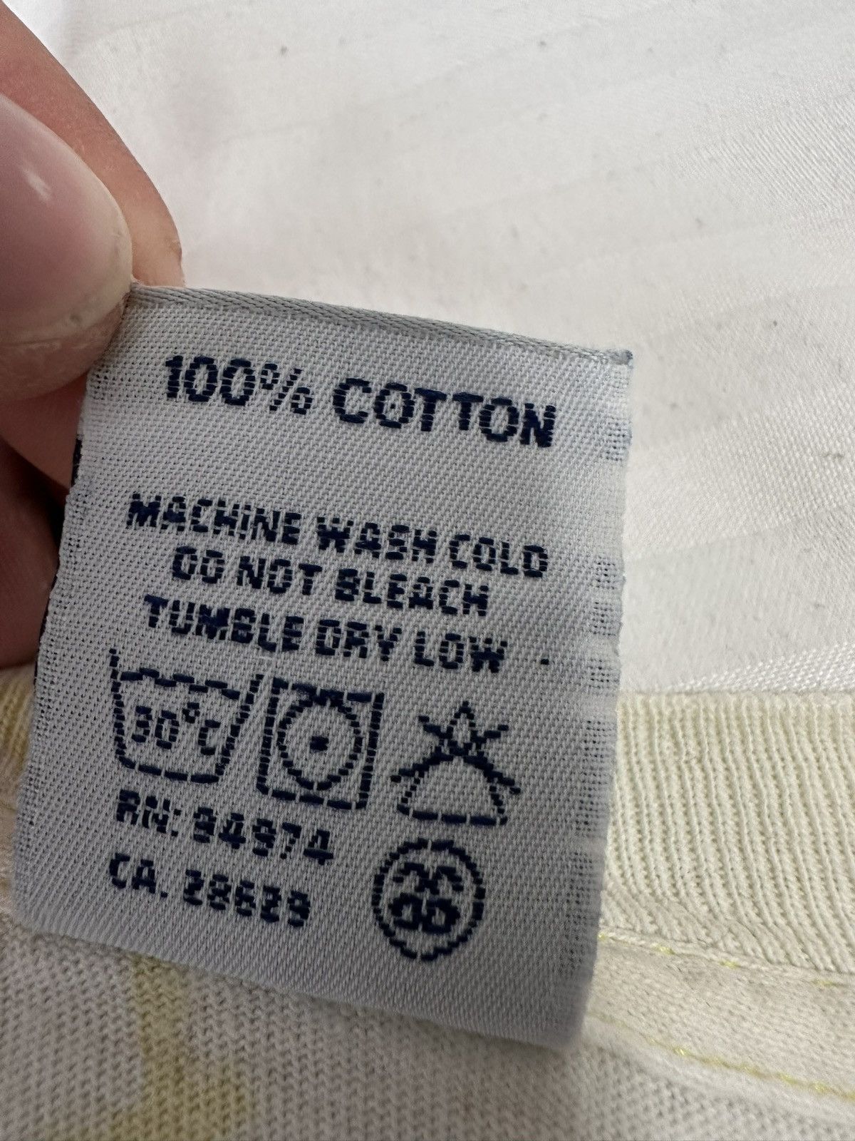 Stussy Vintage Cream Stussy Tee 00’ Very Rare, Made in USA M Size US M / EU 48-50 / 2 - 5 Thumbnail
