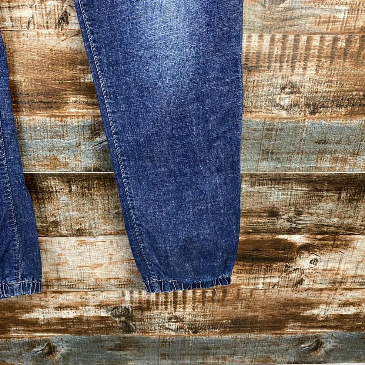 Japanese Brand DL Raw Blue Vintage faded Denim Pants #C1252 Size US 35 - 9 Thumbnail