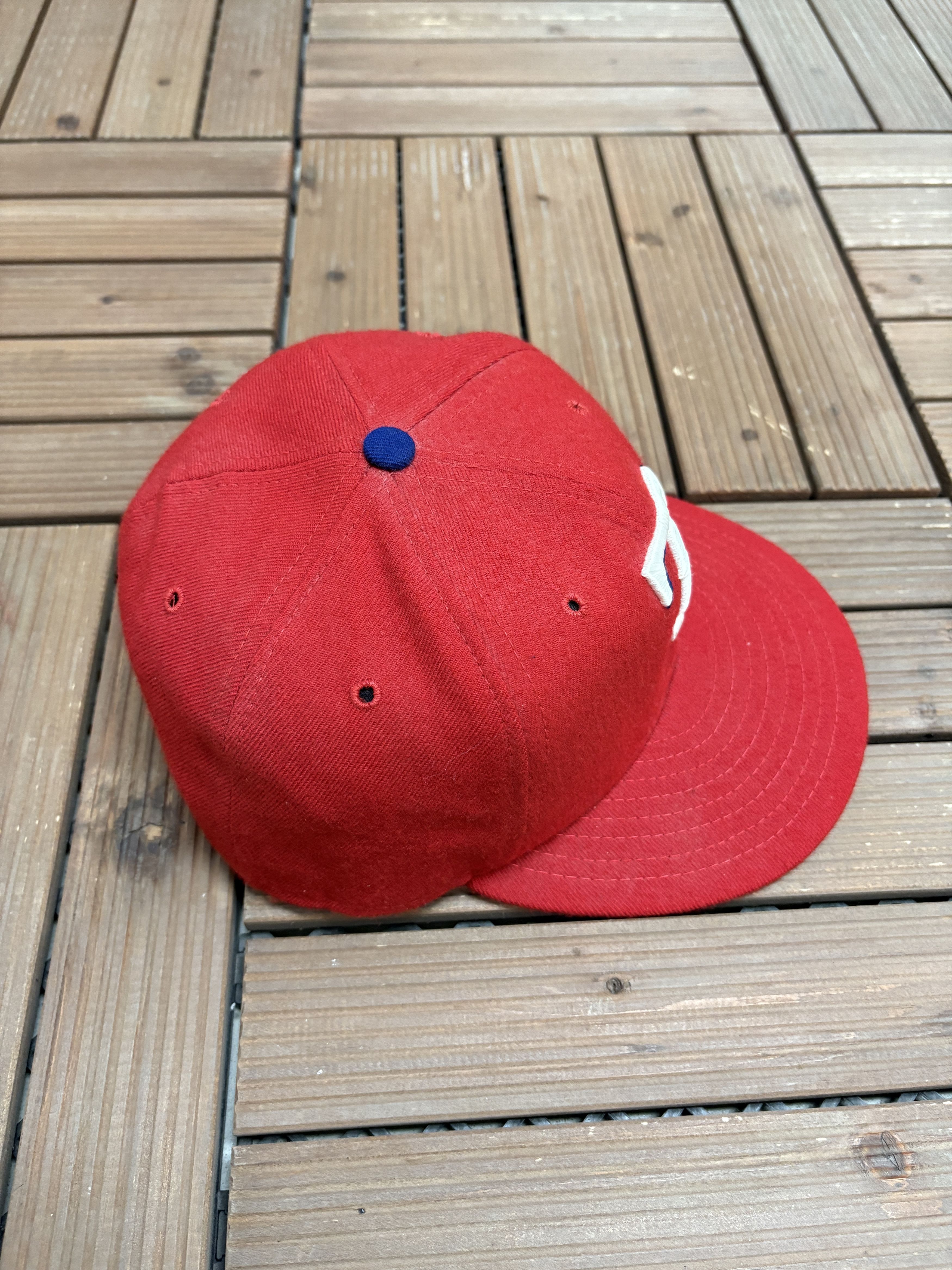 New Era Texas Rangers Vintage Made in USA Wool Hat Cap Size ONE SIZE - 4 Thumbnail