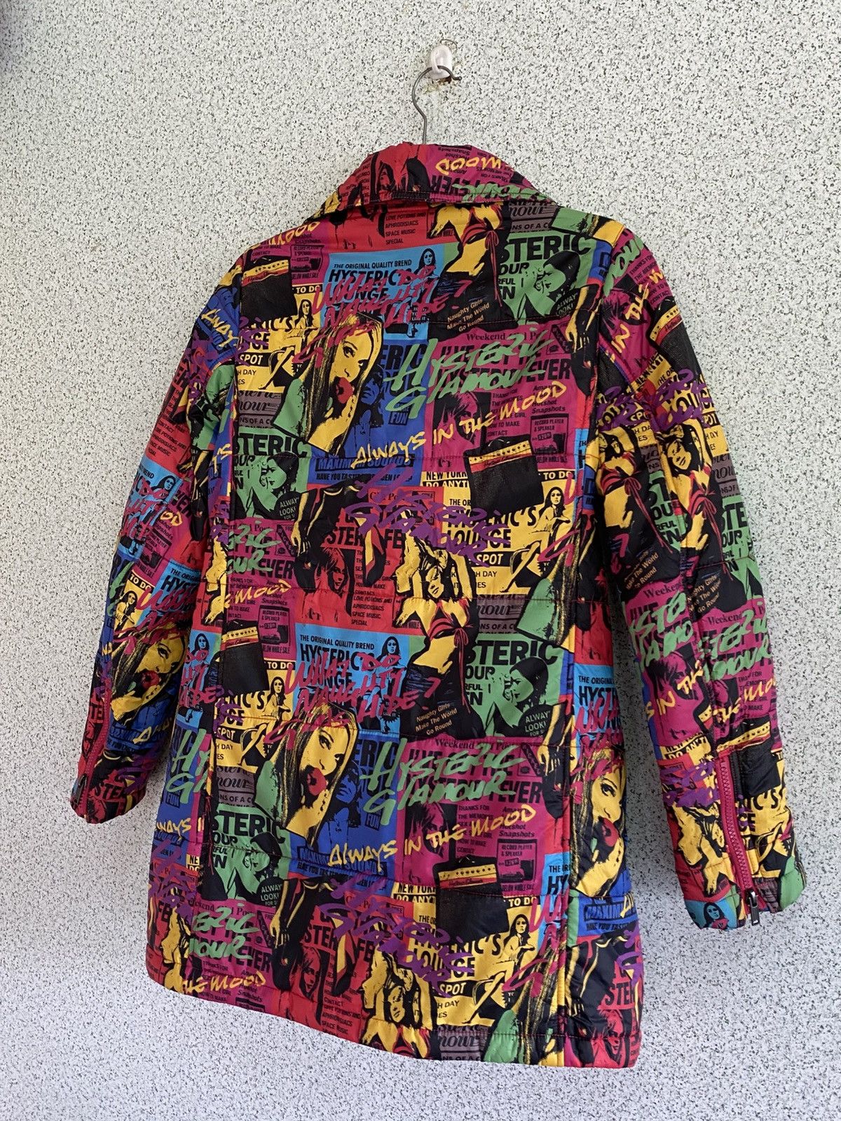 Hysteric Glamour Hysteric Glamour Comic Print Puffer–Iconic Multi Clr Jacket Size S / US 4 / IT 40 - 14 Thumbnail