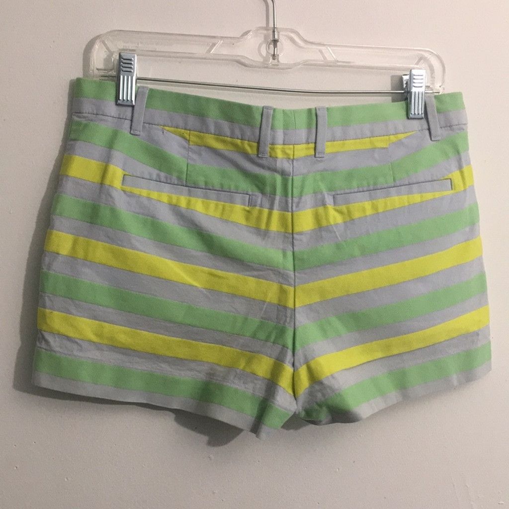 Gap Gap Green and Yellow Striped Stretch Jeans: Size 4 Size 27" / US 4 / IT 40 - 6 Thumbnail