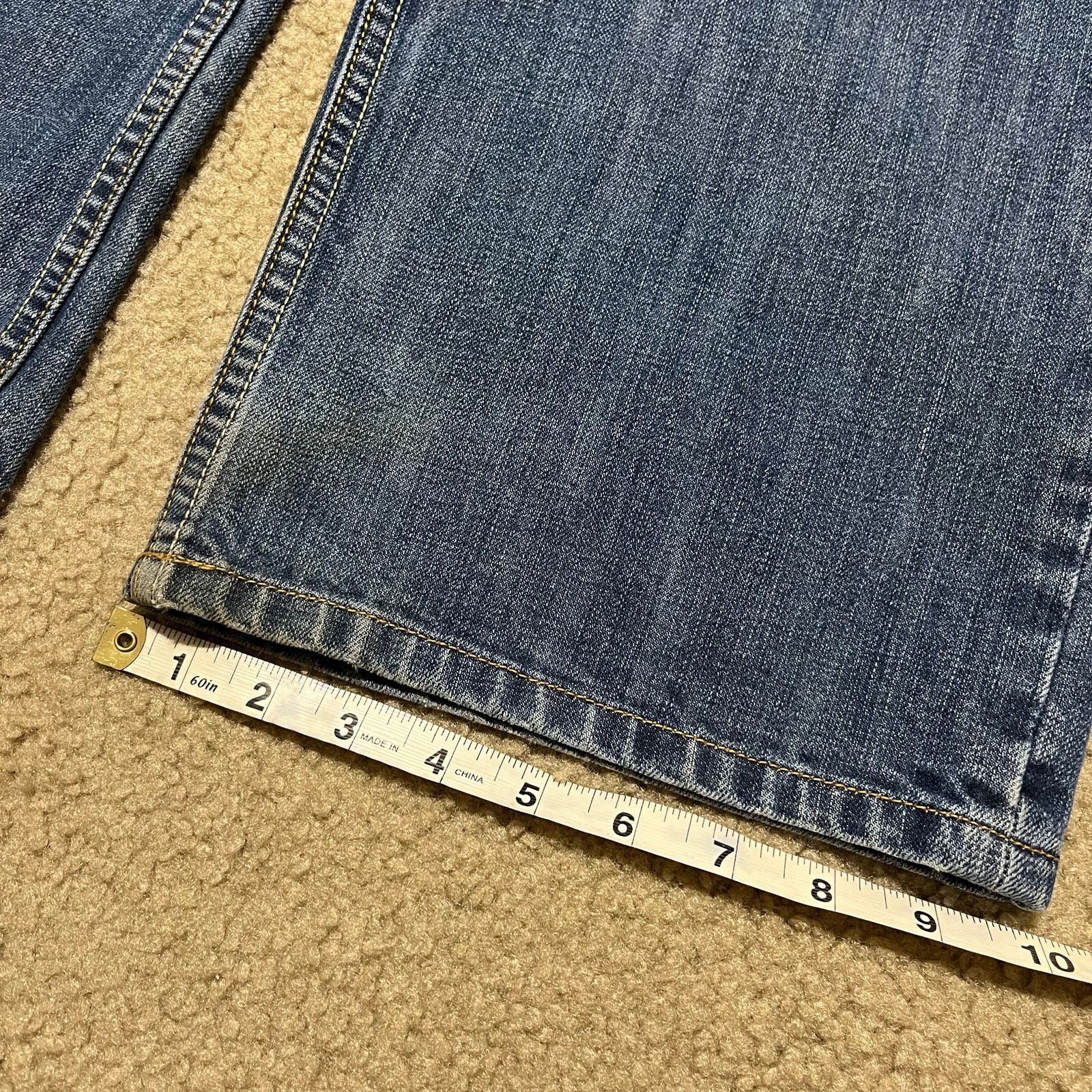 Sean John Sean John Y2K Baggy Skater Painted Embroidered Blue Jeans Size US 36 / EU 52 - 6 Thumbnail