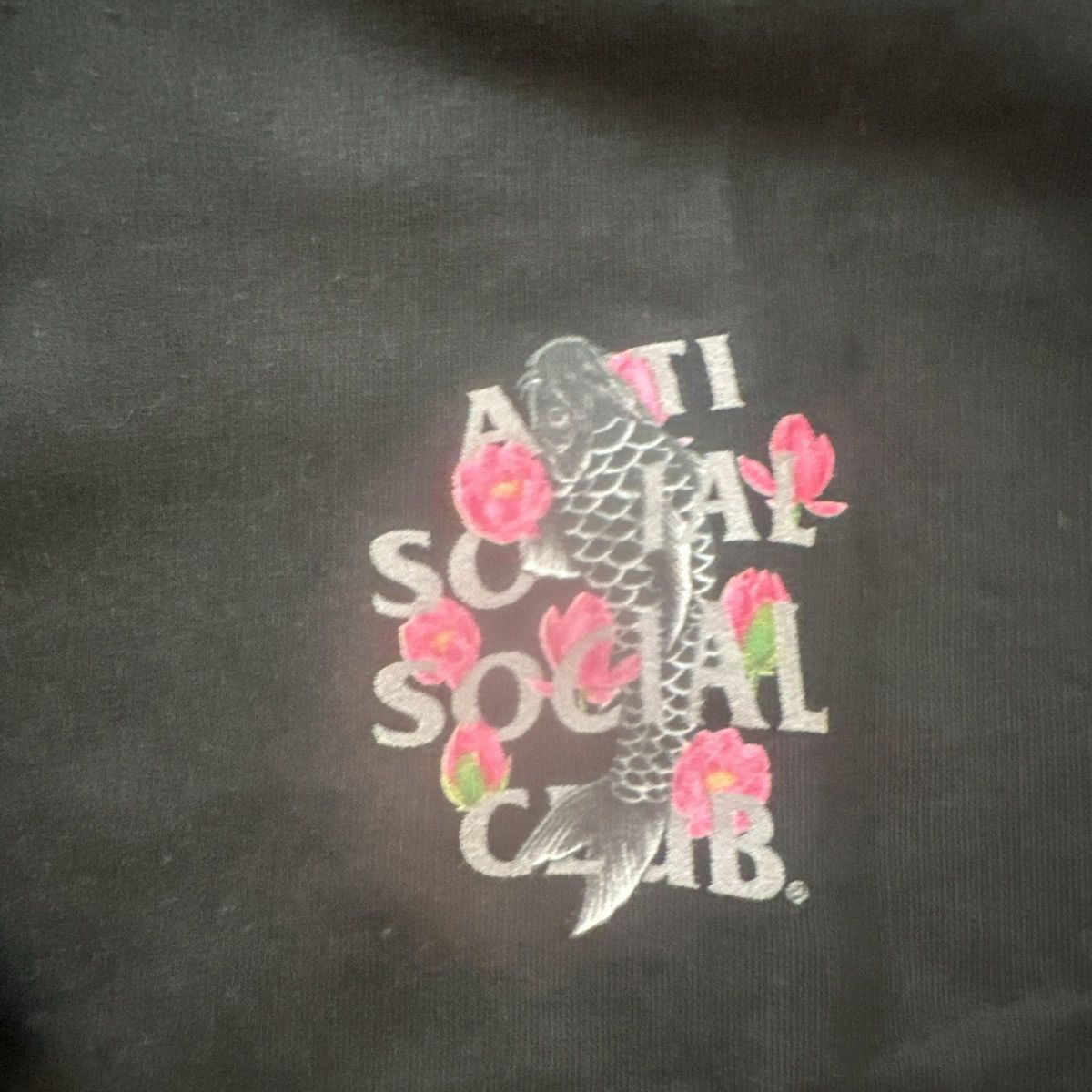 Anti Social Social Club Anti Social Social Club Koi Garden 3M Hoodie Black M Size US M / EU 48-50 / 2 - 3 Thumbnail