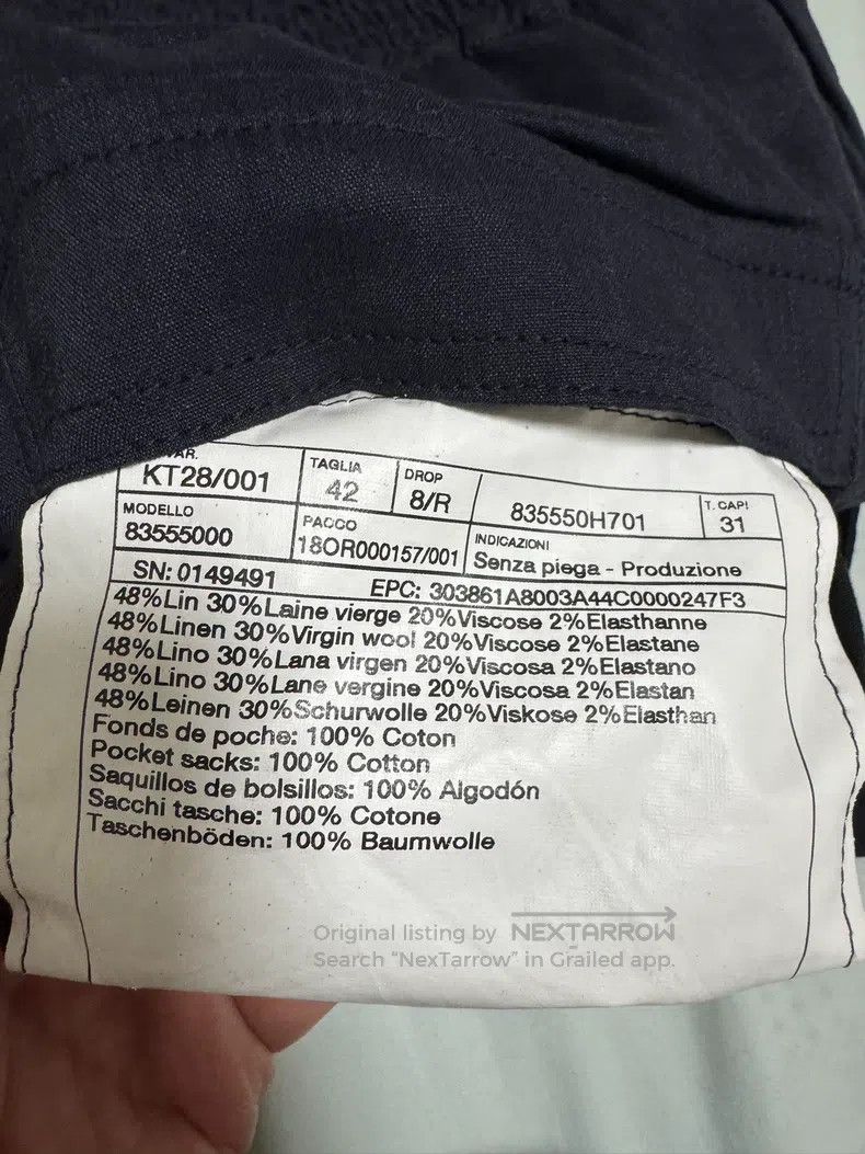 Hermes Hermes Linen casual shorts, 48% linen + 30% wool Size US 26 / EU 42 - 8 Thumbnail