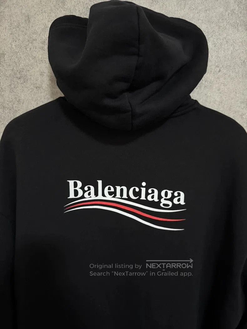 Balenciaga Balenciaga Black Coke Print Hoodie. Size US XS / EU 42 / 0 - 6 Thumbnail