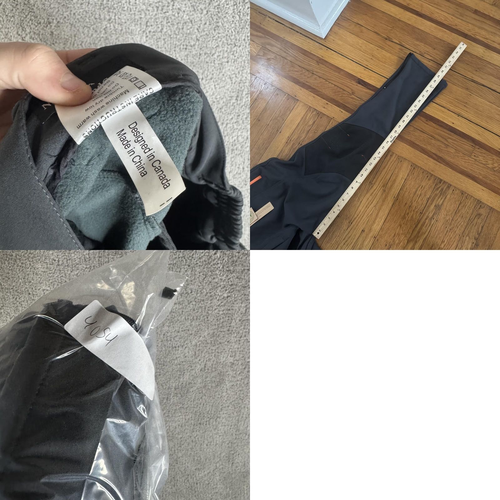 Vintage NorthboundGear Snow Pants Mens 42x30 Gray Softshell Hiking Skiing Winter Activewear Zip Pockets Size US 42 / EU 58 - 10 Thumbnail