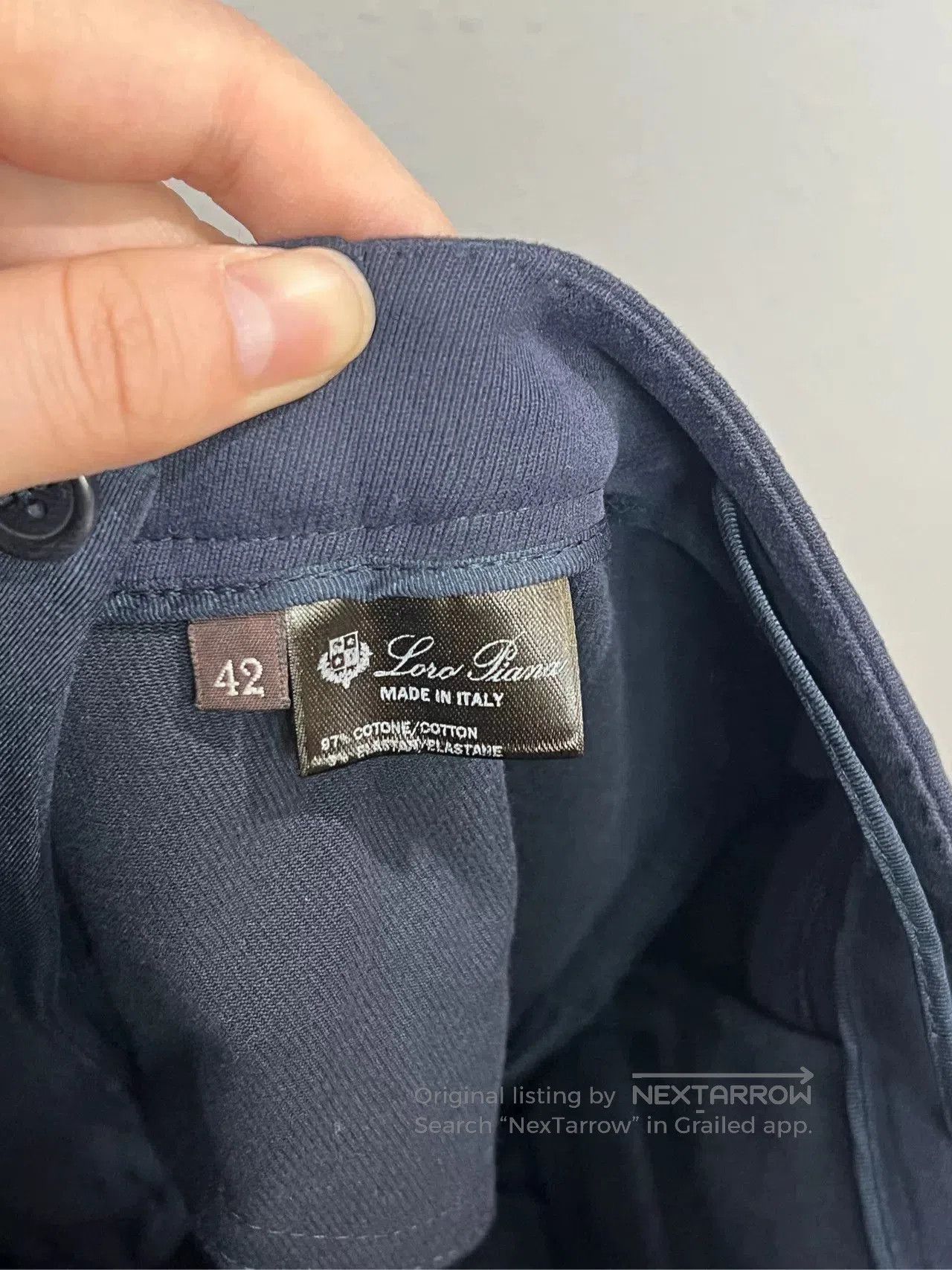 Loro Piana Loro Piana Cotton Trousers. Size US 26 / EU 42 - 3 Thumbnail