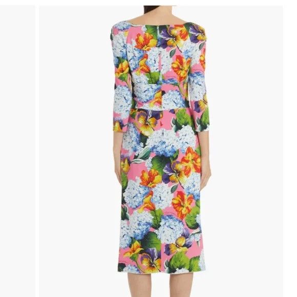 Dolce & Gabbana Dolce & Gabbana Hydrangea Print Dress - NEW WITH TAGS Size S / US 4 / IT 40 - 7 Thumbnail
