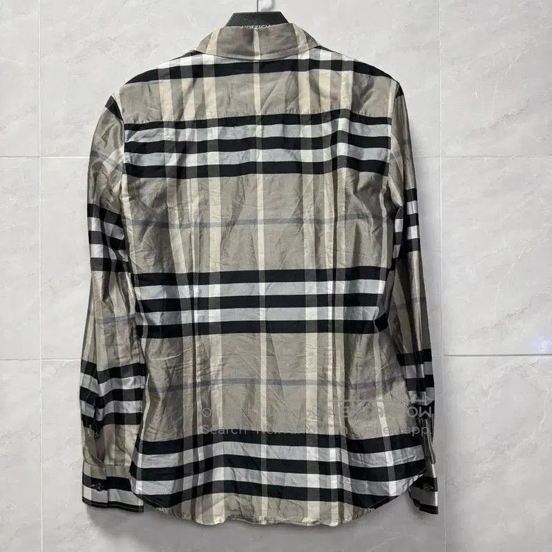 Burberry Burberry Gray Long Sleeve Shirt for Men. Size US S / EU 44-46 / 1 - 2 Thumbnail
