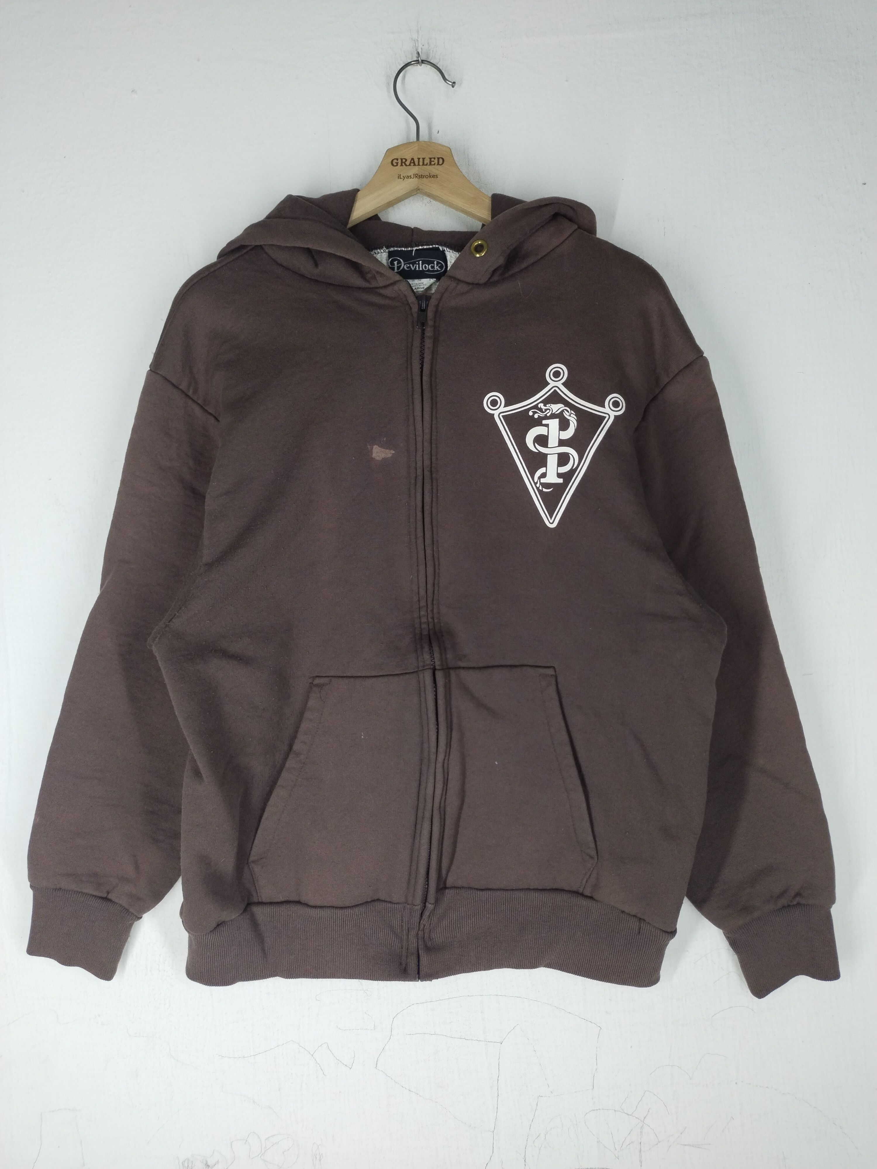 Camber Vintage Camber x Devilock Spellout Logo Faded Hoodie Size US L / EU 52-54 / 3 - 3 Thumbnail