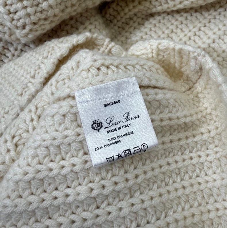 Ermenegildo Zegna Loro Piana Women's Cashmere Turtleneck Sweater Size US L / EU 52-54 / 3 - 8 Thumbnail