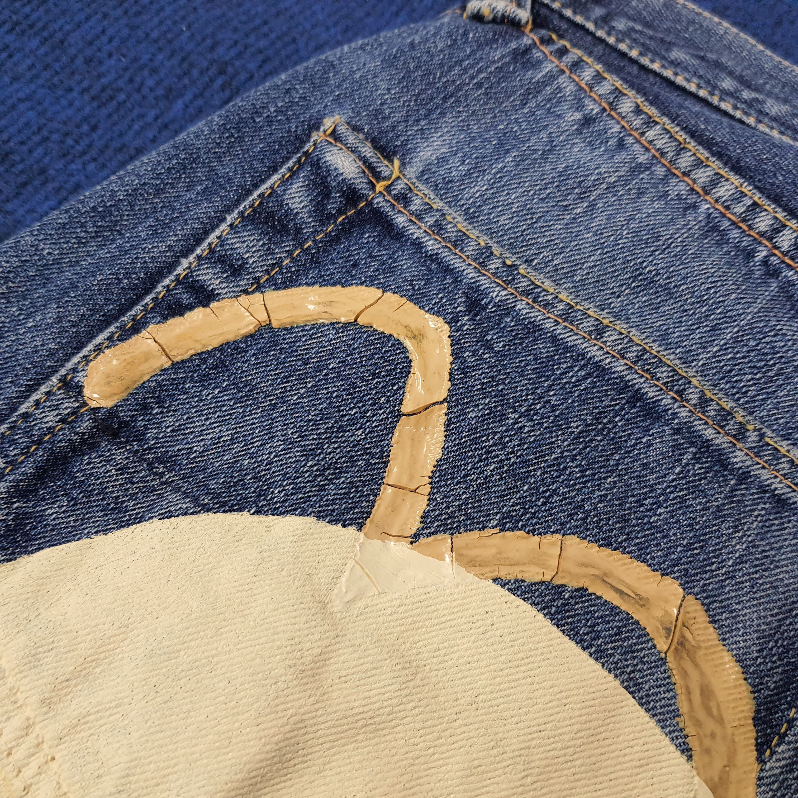 Evisu Vintage Evisu Japan Selvedge Custom Daicock Jeans C265N32 Size US 27 - 4 Thumbnail