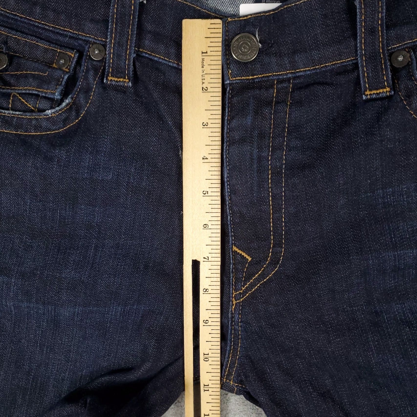 True Religion True Religion Denim Shorts Mens 38 Blue Bermuda Regular Fit 5-Pocket Casual Sports Size US 38 / EU 54 - 7 Thumbnail
