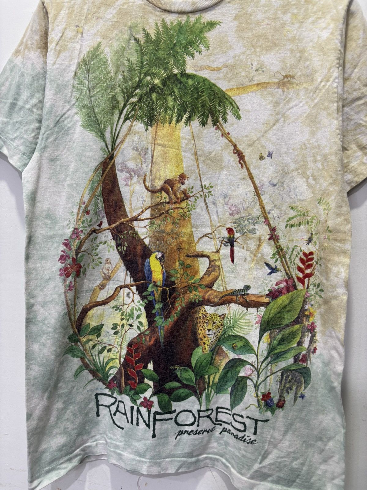 Liquid Blue × Vintage Vintage Liquid Blue Rainforest Fullprint Tshirt Size US L / EU 52-54 / 3 - 3 Thumbnail