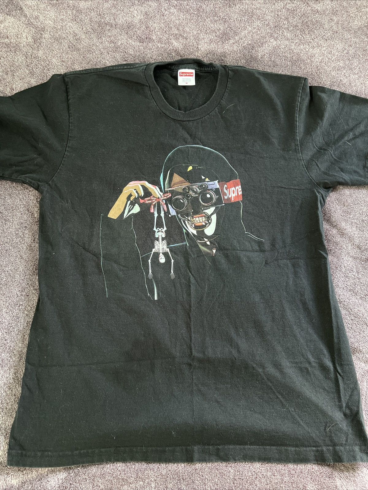 Supreme Supreme Creeper Tee Men's Black T-Shirt Size M FW19 | Grailed