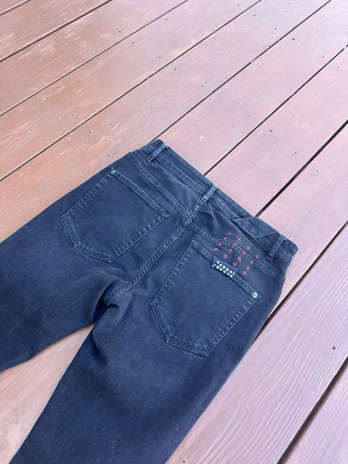 Ksubi Ksubi Jeans Women’s Slim Slouch Black Size 31" - 13 Thumbnail