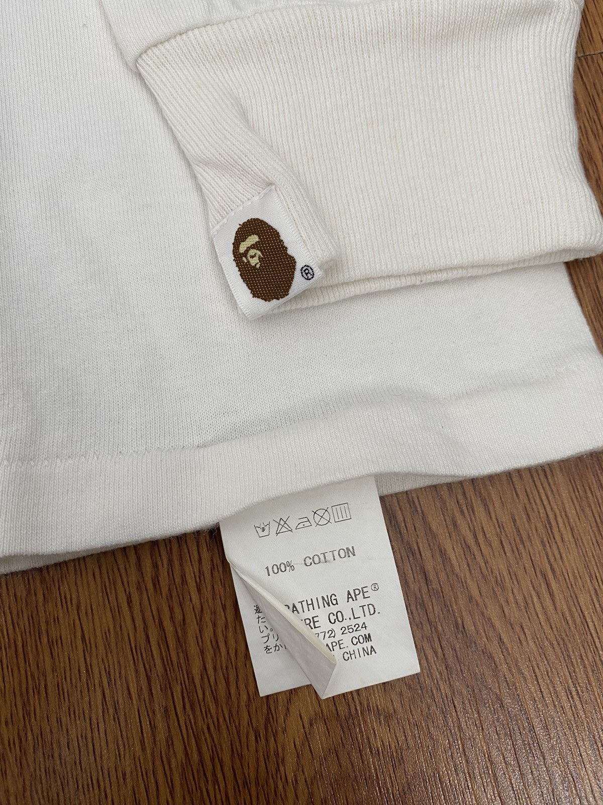 Bape A bathing ape rope logo LS Size US S / EU 44-46 / 1 - 4 Thumbnail