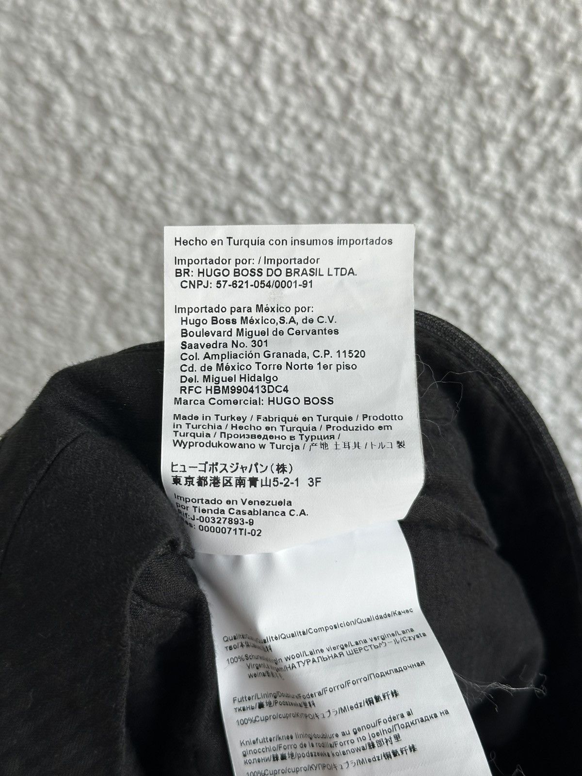 Hugo Boss Hugo Boss x Loro Piana Suit Blazer & Trousers Super 150 Wool Size 40R - 21 Thumbnail