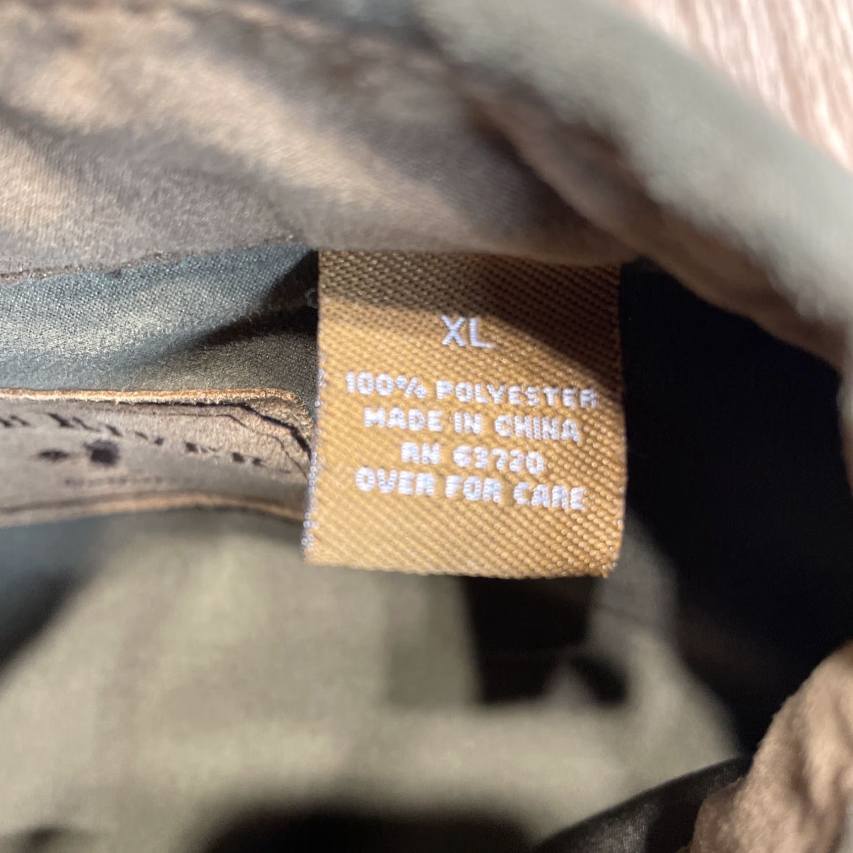 Olive VINTAGE North River Outfitters Shirt Mens XL Olive Green Button Up Elbow Patches Size US XL / EU 56 / 4 - 2 Thumbnail