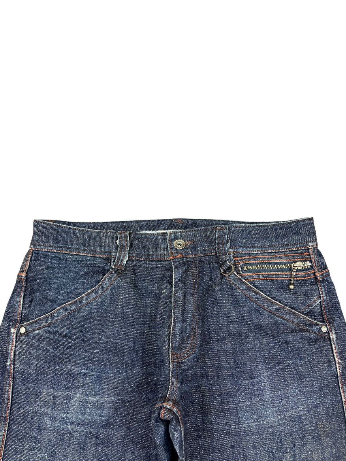 Nicole Club Vintage Nicole Club For Men Blue Wash Loose Baggy Jeans Size US 34 / EU 50 - 4 Thumbnail