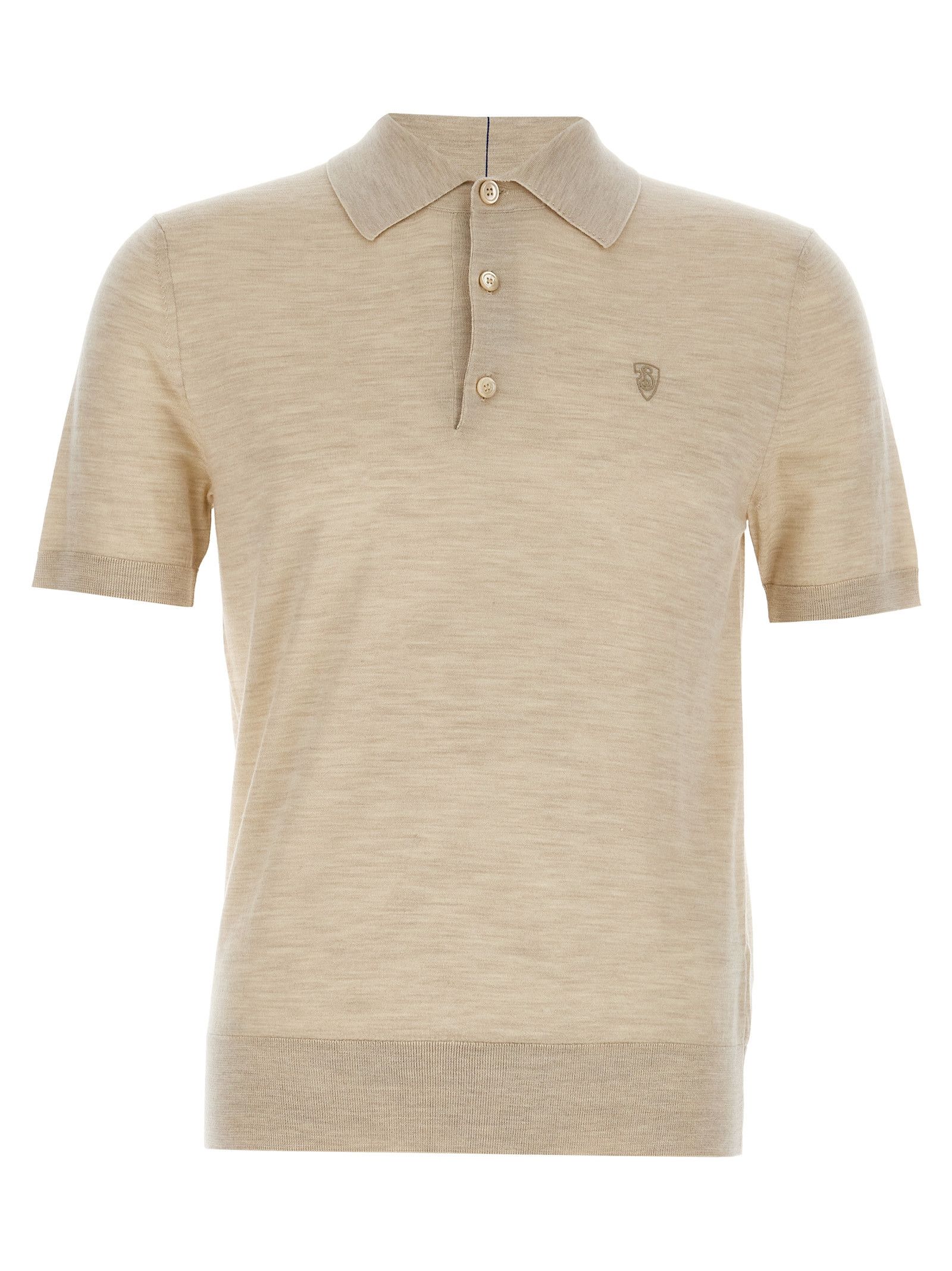 Burberry Wool Polo Shirt Size US M / EU 48-50 / 2 - 1 Thumbnail