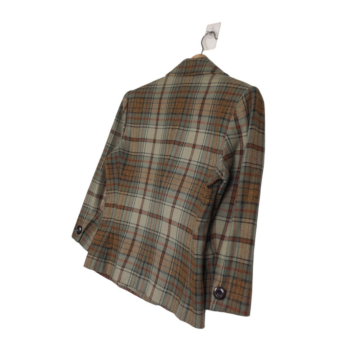 Japanese Brand 🔥Cropped Coats Jackets Double Breast Yves Saint Laurent Size US M / EU 48-50 / 2 - 10 Thumbnail