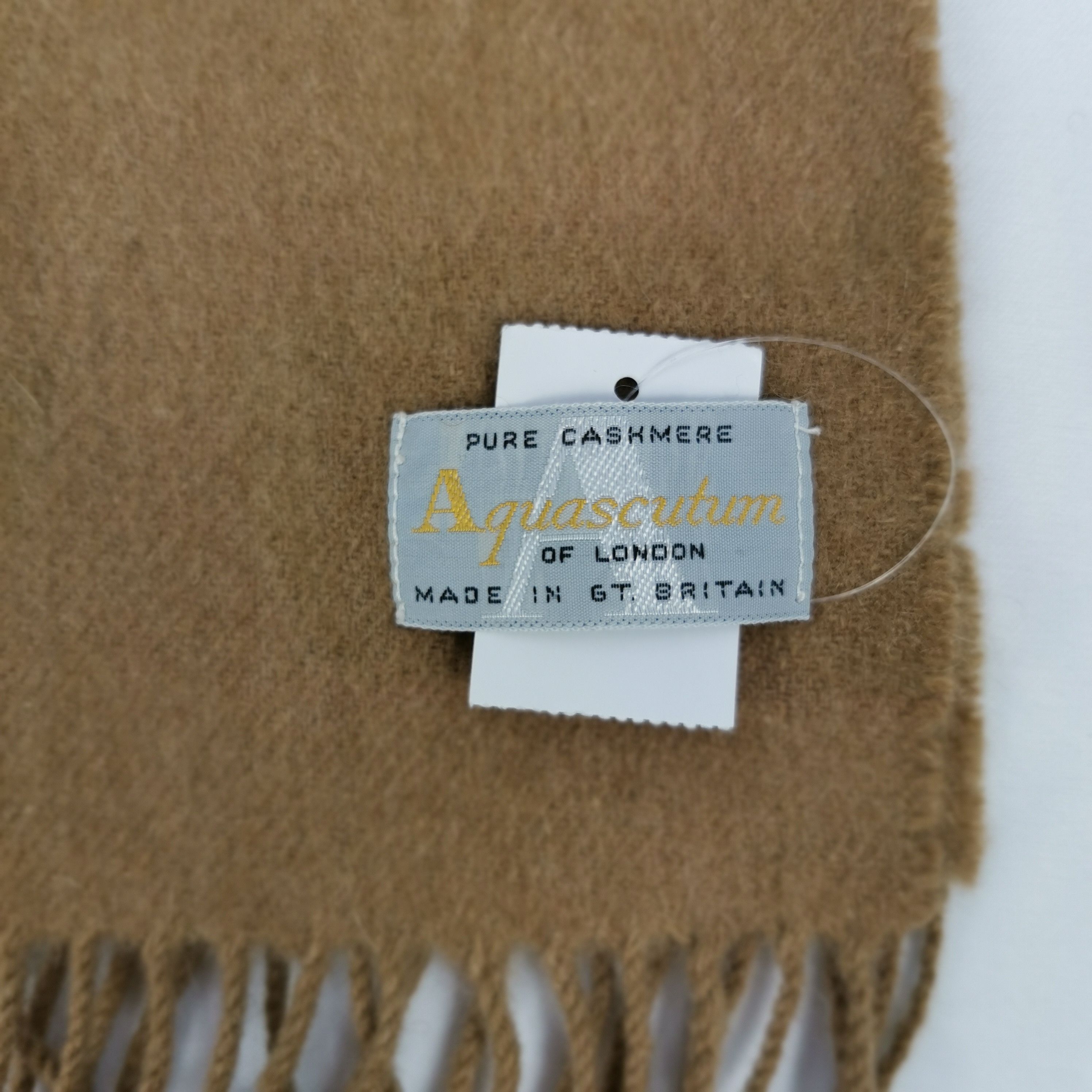 Aquascutum Vintage Aquascutum Scarf Muffler Wool Cashmere Scarves Size ONE SIZE - 4 Thumbnail