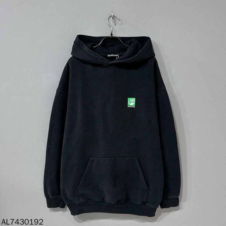 Balenciaga Balenciaga Eco-friendly printed hoodies -DMC Size US XL / EU 56 / 4 - 1 Thumbnail